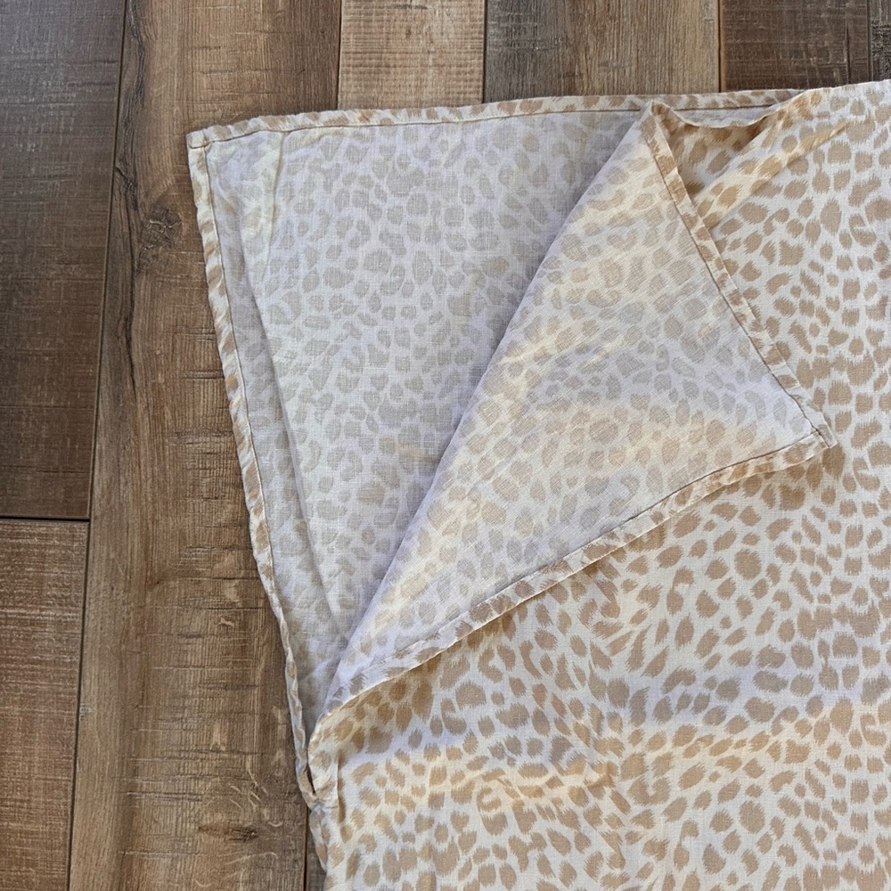 GAP Linen Blend Cami Cheetah Print Dress - Picture 5 of 6